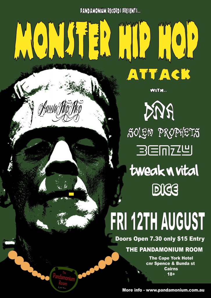 Monster Hip Hop Attack at the Panda Room