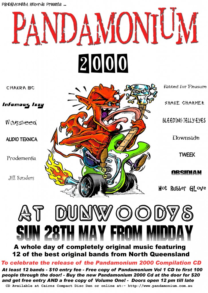 Pandamonium 2000 poster