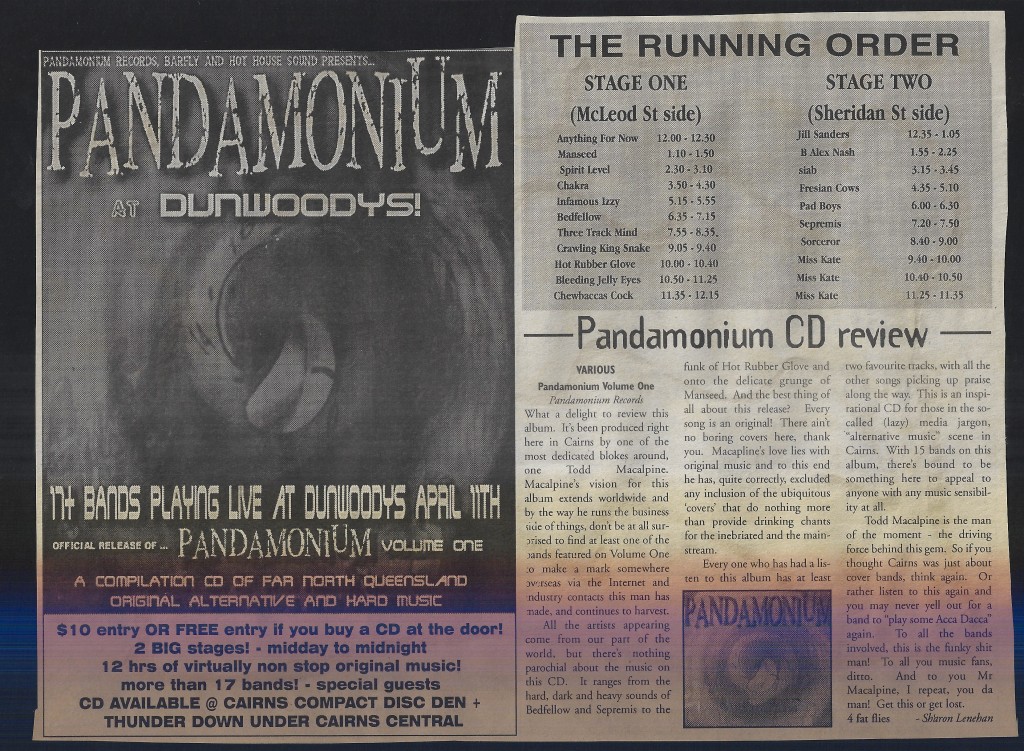 Pandamonium 1 review Barfly